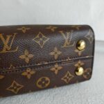 LV Cluny BB Brown Monogram Coated Canvas with Leather and Gold Hardware #RTUU-2 - Image 15