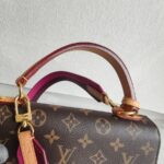 LV Cluny BB Brown Monogram Coated Canvas with Leather and Gold Hardware #RTUU-2 - Image 21
