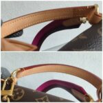 LV Cluny BB Brown Monogram Coated Canvas with Leather and Gold Hardware #RTUU-2 - Image 23