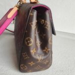 LV Cluny BB Brown Monogram Coated Canvas with Leather and Gold Hardware #RTUU-2 - Image 9