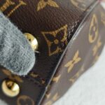 LV Cluny BB Brown Monogram Coated Canvas with Leather and Gold Hardware #RTUU-2 - Image 18