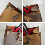 LV OnTheGo MM Monogram and Monogram Reverse Coated Canvas #RTEK-1 - Image 19