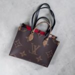LV OnTheGo MM Monogram and Monogram Reverse Coated Canvas #RTEK-1