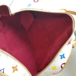 LV Trouville Multicolor White Monogram Canvas with Leather and Gold Hardware #RTEK-2 - Image 23