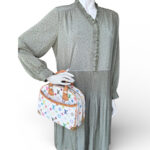 LV Trouville Multicolor White Monogram Canvas with Leather and Gold Hardware #RTEK-2 - Image 26