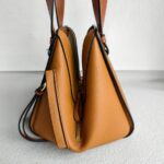 Loewe Hammock Compact Classic Brown Calf Leather with Gold Hardware #RTSL-1 - Image 5