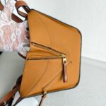 Loewe Hammock Compact Classic Brown Calf Leather with Gold Hardware #RTSL-1 - Image 6