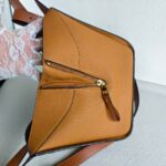 Loewe Hammock Compact Classic Brown Calf Leather with Gold Hardware #RTSL-1 - Image 7