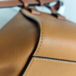 Loewe Hammock Compact Classic Brown Calf Leather with Gold Hardware #RTSL-1 - Image 13