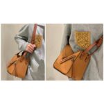 Loewe Hammock Compact Classic Brown Calf Leather with Gold Hardware #RTSL-1 - Image 30