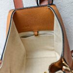 Loewe Hammock Compact Classic Brown Calf Leather with Gold Hardware #RTSL-1 - Image 25