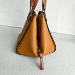 Loewe Hammock Compact Classic Brown Calf Leather with Gold Hardware #RTSL-1 - Image 4