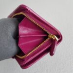 Prada 1M1225 Wallet Purple Saffiano Leather with Gold Hardware #RSCE-4 - Image 9