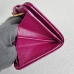 Prada 1M1225 Wallet Purple Saffiano Leather with Gold Hardware #RSCE-4 - Image 8