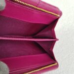Prada 1M1225 Wallet Purple Saffiano Leather with Gold Hardware #RSCE-4 - Image 20