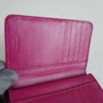 Prada 1M1225 Wallet Purple Saffiano Leather with Gold Hardware #RSCE-4 - Image 14