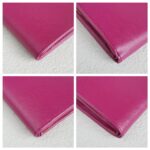 Prada 1M1225 Wallet Purple Saffiano Leather with Gold Hardware #RSCE-4 - Image 10