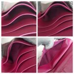 Prada 1M1225 Wallet Purple Saffiano Leather with Gold Hardware #RSCE-4 - Image 18