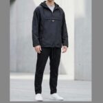Prada Black Half-Zip Hooded Jacket #RSLY-137 - Image 13