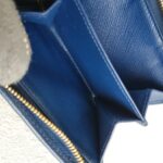 Prada Wallet Blue Saffiano Leather with Gold Hardware #RSLS-1 - Image 23