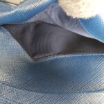 Prada Wallet Blue Saffiano Leather with Gold Hardware #RSLS-1 - Image 29