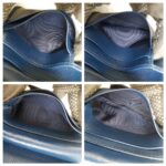 Prada Wallet Blue Saffiano Leather with Gold Hardware #RSLS-1 - Image 21