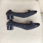 S Ferragamo Flat Size 7 Black Patent Leather Shoes #RTCE-5 - Image 6