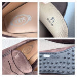 Tods Loafer Size 7.5 Dark Brown Suede Leather Shoes #RSLY-128 - Image 8