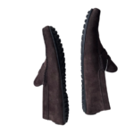 Tods Loafer Size 7.5 Dark Brown Suede Leather Shoes #RSLY-128 - Image 6