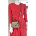 Valextra Side Mini Tundra Green Millepunte Calf Leather with Gold Hardware #RTYC-5 - Image 30