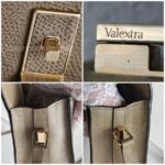 Valextra Side Mini Tundra Green Millepunte Calf Leather with Gold Hardware #RTYC-5 - Image 23