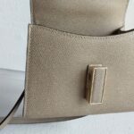 Valextra Side Mini Tundra Green Millepunte Calf Leather with Gold Hardware #RTYC-5 - Image 6