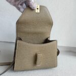 Valextra Side Mini Tundra Green Millepunte Calf Leather with Gold Hardware #RTYC-5 - Image 3