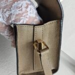 Valextra Side Mini Tundra Green Millepunte Calf Leather with Gold Hardware #RTYC-5 - Image 12