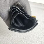 YSL Cassandre Card Case Black Leather with Gold Hardware #RTCS-3 - Image 8