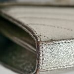 YSL Cassandre Wallet On Chain Gold Leather with Gold Hardware #RTKL-2 - Image 17