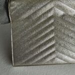 YSL Cassandre Wallet On Chain Gold Leather with Gold Hardware #RTKL-2 - Image 5