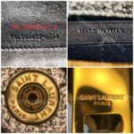 YSL Cassandre Wallet On Chain Gold Leather with Gold Hardware #RTKL-2 - Image 22