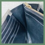 YSL Cassandre Wallet On Chain Gold Leather with Gold Hardware #RTKL-2 - Image 32