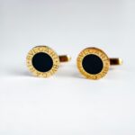 Bvlgari Cufflinks 18k Yellow Gold Jewellery #RTSK-7 - Image 4