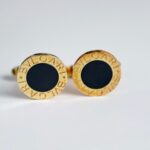 Bvlgari Cufflinks 18k Yellow Gold Jewellery #RTSK-7 - Image 3