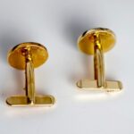 Bvlgari Cufflinks 18k Yellow Gold Jewellery #RTSK-7 - Image 6