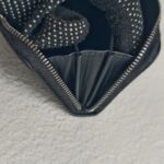 Chanel Boy Card Holder /Coin Purse Black Grained Calfskin with Ruthenium Hardware #RTOO-5 - Image 7