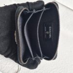 Chanel Boy Card Holder /Coin Purse Black Grained Calfskin with Ruthenium Hardware #RTOO-5 - Image 20