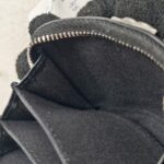 Chanel Boy Card Holder /Coin Purse Black Grained Calfskin with Ruthenium Hardware #RTOO-5 - Image 15