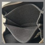 Chanel Boy Card Holder /Coin Purse Black Grained Calfskin with Ruthenium Hardware #RTOO-5 - Image 16