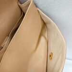 Chanel Classic 11.12 /Medium Double Flap Beige Grained Calfskin with Gold Hardware #RTSL-2 - Image 35