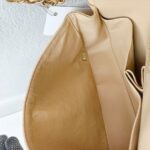Chanel Classic 11.12 /Medium Double Flap Beige Grained Calfskin with Gold Hardware #RTSL-2 - Image 37