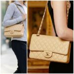 Chanel Classic 11.12 /Medium Double Flap Beige Grained Calfskin with Gold Hardware #RTSL-2 - Image 42