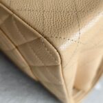 Chanel Classic 11.12 /Medium Double Flap Beige Grained Calfskin with Gold Hardware #RTSL-2 - Image 15